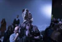 Actors Juliana Valente and Ben Rademacher performing at DCTV.