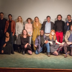 Artists and Team at Tribeca Film Center